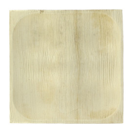 Talíř Čtvercový z Palmových Listů 4 Vrstvami 20,5X20,5cm (10 Ks)
