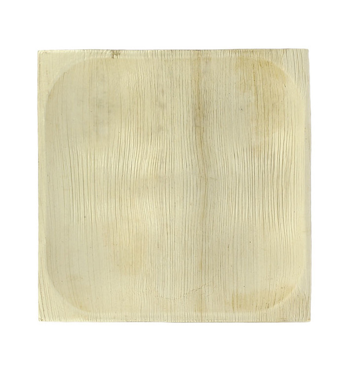 Talíř Čtvercový z Palmových Listů 4 Vrstvami 20,5X20,5cm (10 Ks) Talíř Čtvercový z Palmových Listů 4 Vrstvami 20,5X20,5cm (10 Ks)
