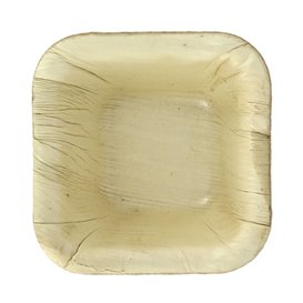 Mini Misky z Palmových Listů 6,3x6,3cm (50 Ks)
