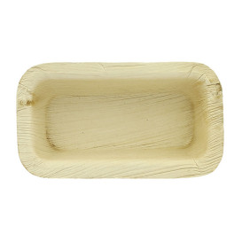 Misky Obdélníkový z Palmových Listů 12,8x6,4cm (200 Ks)