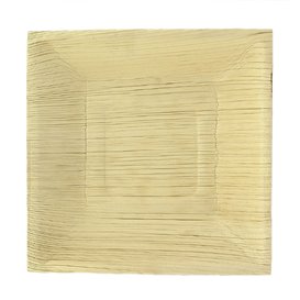 Talíř Čtvercový z Palmových Listů 16,5x16,5cm (6 Ks)