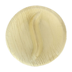 Mini Talíř Kulatý z Palmových Listů 2 Vrstvy 9x8cm (10 Ks)