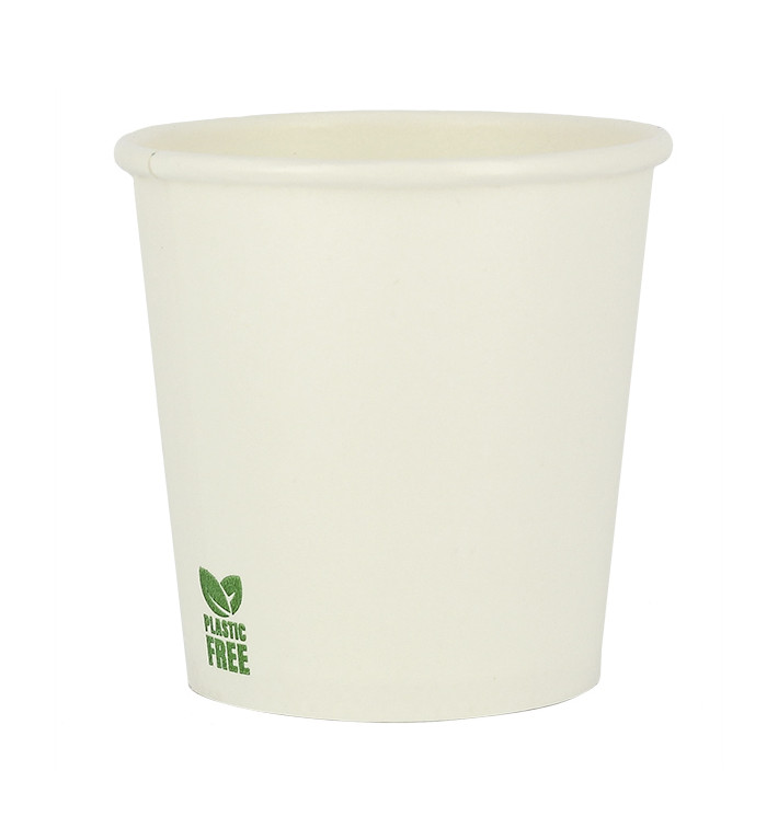 Papírový Kelímek Bez Plastů 4 Oz/120ml Bílý Ø6,2cm (100 Ks) Papírový Kelímek Bez Plastů 4 Oz/120ml Bílý Ø6,2cm (100 Ks)