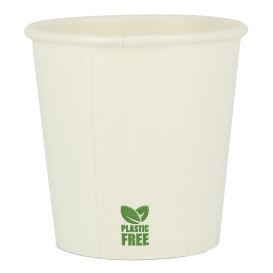 Papírový Kelímek Bez Plastů 4 Oz/120ml Bílý Ø6,2cm (100 Ks)