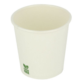Papírový Kelímek Bez Plastů 4 Oz/120ml Bílý Ø6,2cm (100 Ks)