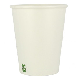 Papírový Kelímek Bez Plastů 8 Oz/240ml Bílý Ø8cm (50 Ks)