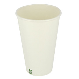 Papírový Kelímek Bez Plastů 12 Oz/360ml Bílý Ø8cm (50 Ks)