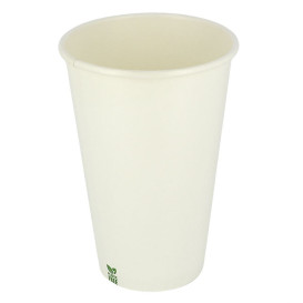 Papírový Kelímek Bez Plastů 16 Oz/480ml Bílý Ø9cm (1.000 Ks)