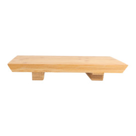 Bambusový Podnos Přírodní na Sushi 20,5x15x3cm (1 Ks)