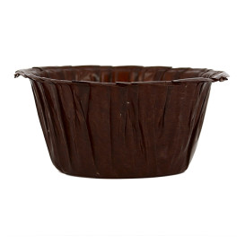Papírové Košíčky Cukrářské 4,9x3,8x7,5cm Hnědá (500 Ks)
