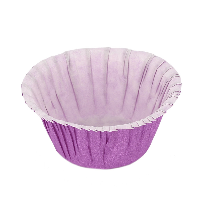 Papírové Košíčky Cukrářské 4,9x3,8x7,5cm Fialový (500 Ks) Papírové Košíčky Cukrářské 4,9x3,8x7,5cm Fialový (500 Ks)