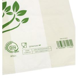 Mikrotenová Taška Home Compost “Be Eco!” 50x60cm (500 Ks)