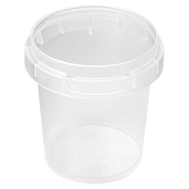 Obaly Plastové s Integrovaným Víčkem PP 50ml Ø4,8cm (2688 Ks)