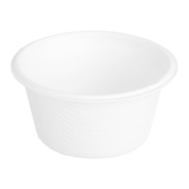 Miska z Cukrové Třtiny Bílá 55ml (1000 Ks)