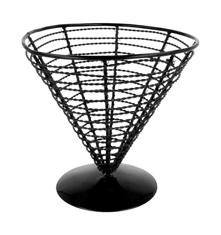 Prezentační Košík Ocel Ø180x175mm (6 Ks) Prezentační Košík Ocel Ø180x175mm (6 Ks)