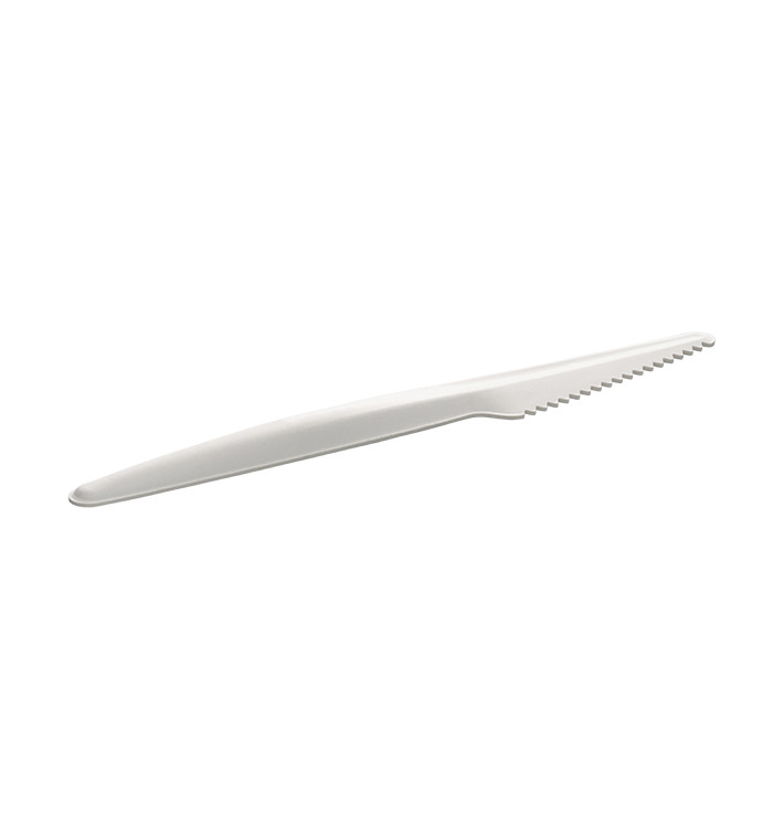 Bílá Papírová Nůž 17cm (1.000 ks.) Bílá Papírová Nůž 17cm (1.000 ks.)