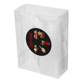 Plastové lžíce pro Ochutnávky Průhledný 12 cm (2000 Ks)