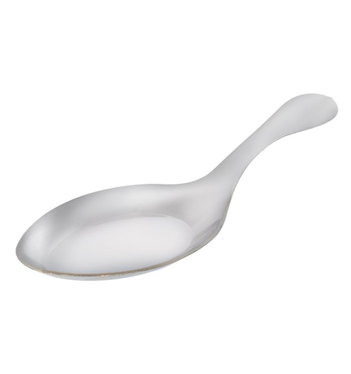 Cucharit Plastové na Omáčky Stříbrný 10 cm (50 Ks) Cucharit Plastové na Omáčky Stříbrný 10 cm (50 Ks)
