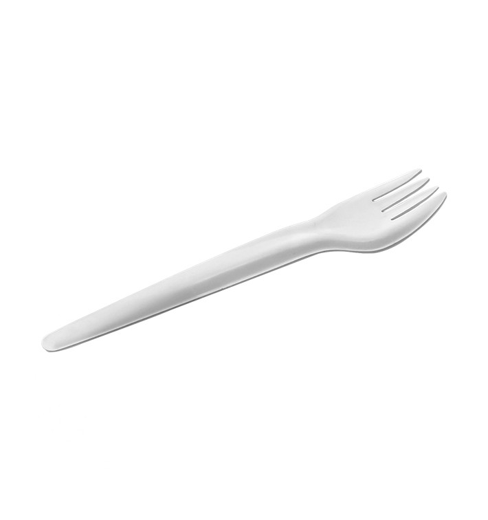 Bílá papírová vidlička 17cm (1.000 ks) Bílá papírová vidlička 17cm (1.000 ks)