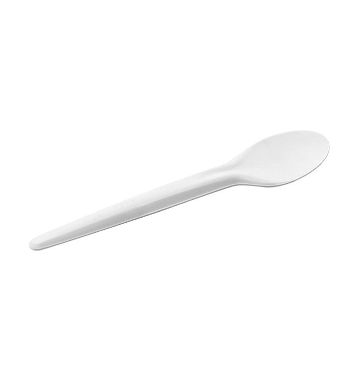 Bílá Papírová lžíce 17cm (50 ks.) Bílá Papírová lžíce 17cm (50 ks.)