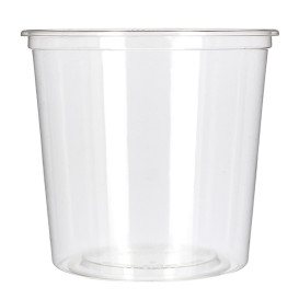 Miska Kompostovatelné PLA Průhledný 720ml (50 Ks)