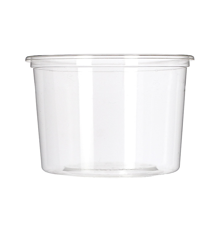 Miska Kompostovatelné PLA Průhledný 480ml (50 Ks) Miska Kompostovatelné PLA Průhledný 480ml (50 Ks)