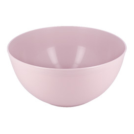 Opakovan? použitelná odolná miska PP minerální R?žová 3,35l Ø23,5cm (1 ks)