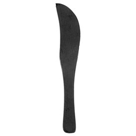 Bambusový Nůž pro Ochutnávky Černá 9cm (50 Ks)