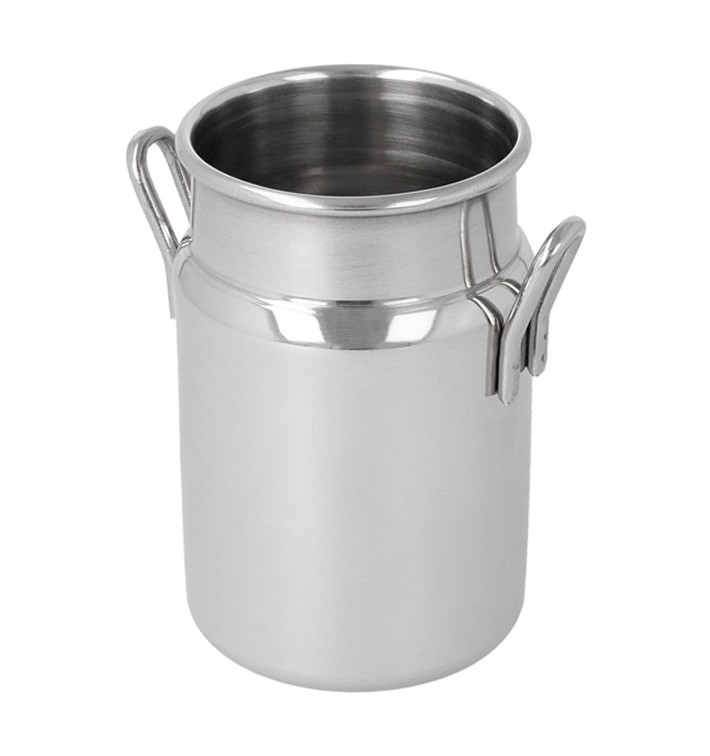 Mini Nádoba na Mléko pro Prezentaci Inox 145ml (1 Ks) Mini Nádoba na Mléko pro Prezentaci Inox 145ml (1 Ks)