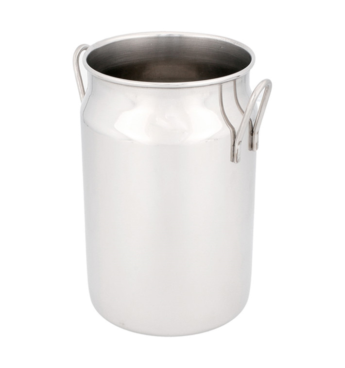 Mini Nádoba na Mléko pro Prezentaci Inox 620ml (1 Ks) Mini Nádoba na Mléko pro Prezentaci Inox 620ml (1 Ks)