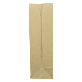 Papírové Sáčky bez Plochým Kraft 60g/m² 18+11x34cm (25 Ks)