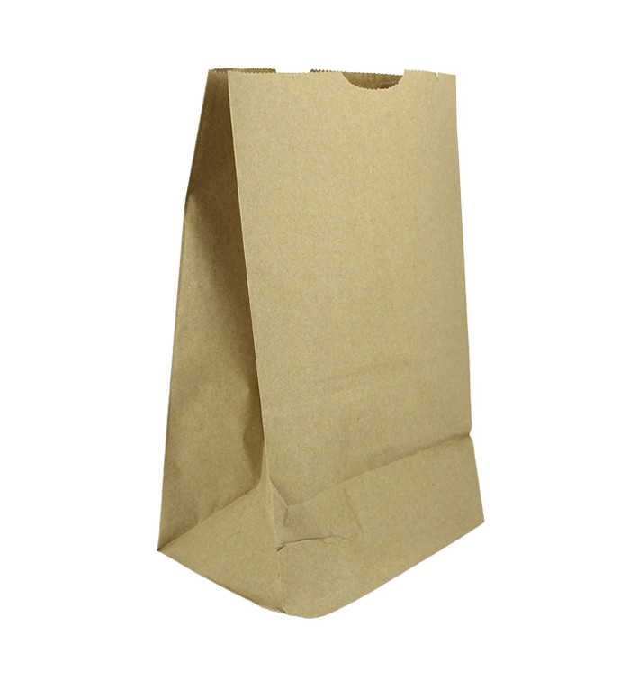 Papírové Sáčky bez Plochým Kraft 60g/m² 18+12x29cm (1000 Ks) Papírové Sáčky bez Plochým Kraft 60g/m² 18+12x29cm (1000 Ks)
