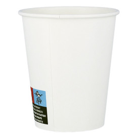 Přířezy Blokované Odtrhávací ECO 7 Oz/210ml Bílý Ø7 cm (50 Ks)
