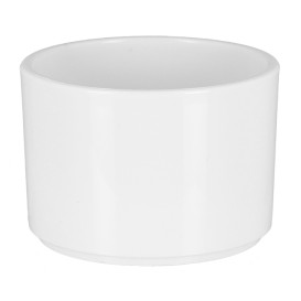 SAN "Zero" holdbar smagsskål bílá 65ml (6 Ks) 