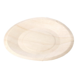 Talíř Dřevěný Kulatý Ø15,5cm (50 Ks)