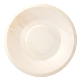 Talíř Dřevěný Kulatý Ø19cm (250 Ks)