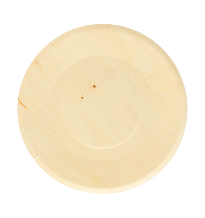 Talíř Dřevěný Kulatý Ø21,5cm (250 Ks) Talíř Dřevěný Kulatý Ø21,5cm (250 Ks)