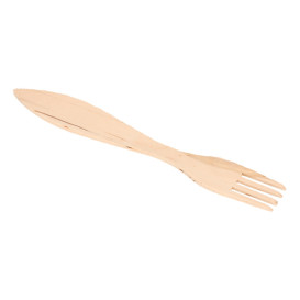 Vidlička Dřevěný 150mm Balené (100 Ks)