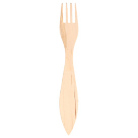 Vidlička Dřevěný 150mm Balené (500 Ks)