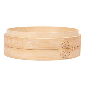 Parní Hrnce Bambusové Maxi Ø20x6cm (4 Ks)
