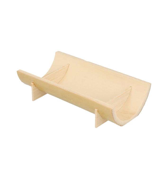 Bambusový Podnos 10x5x2,3cm (20 Ks) Bambusový Podnos 10x5x2,3cm (20 Ks)