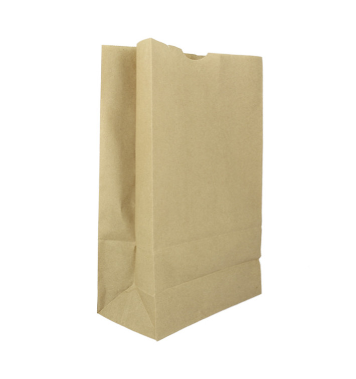 Papírové Sáčky bez Plochým Kraft 60g/m² 18+11x34cm (500 Ks) Papírové Sáčky bez Plochým Kraft 60g/m² 18+11x34cm (500 Ks)