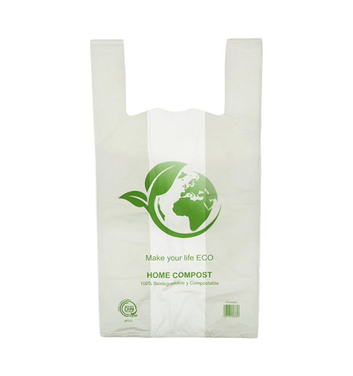 Mikrotenová Plastové Taška Bio Home Compost 55x60cm (500 Ks) Mikrotenová Plastové Taška Bio Home Compost 55x60cm (500 Ks)