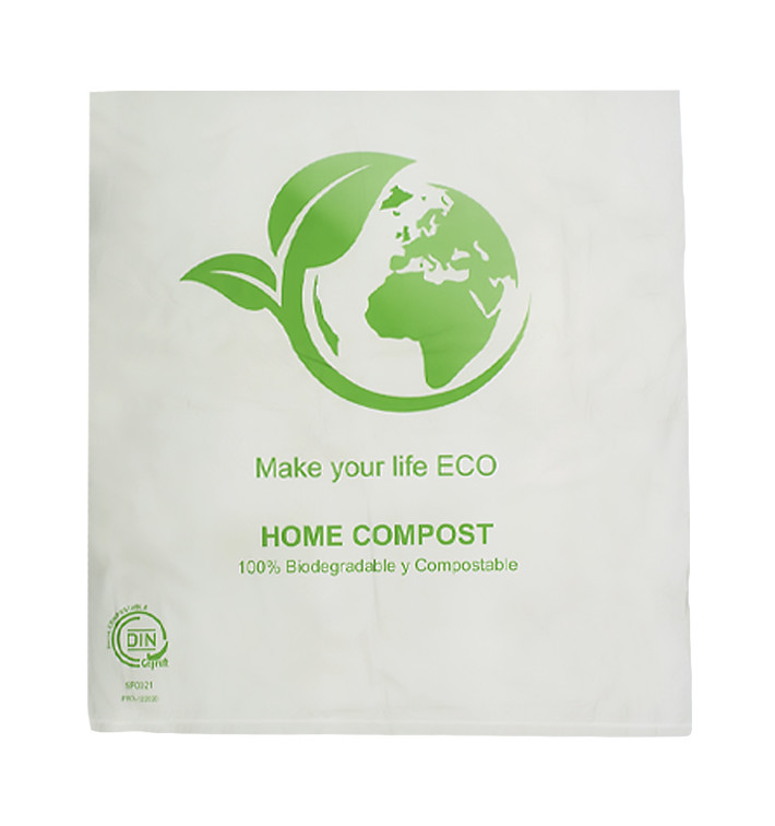 Nákupní Tašky Bio Home Compost 48x52cm (500 Ks) Nákupní Tašky Bio Home Compost 48x52cm (500 Ks)