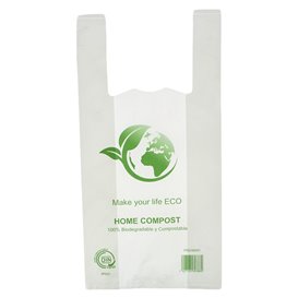 Mikrotenová Plastové Taška Bio Home Compost 30x40cm (100 Ks)