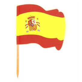 Napichovátka Vlajky " España " 65mm (144 Ks)