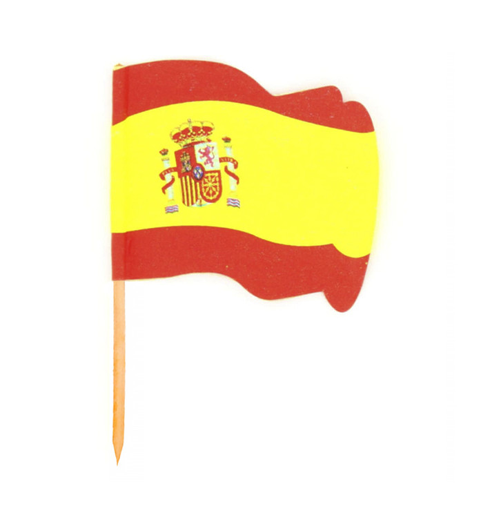 Napichovátka Vlajky " España " 65mm (144 Ks) Napichovátka Vlajky " España " 65mm (144 Ks)