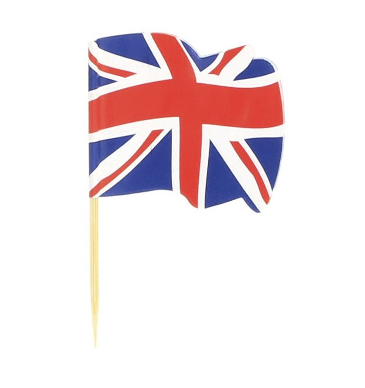 Napichovátka Vlajky " UK " 65mm (144 Ks) Napichovátka Vlajky " UK " 65mm (144 Ks)