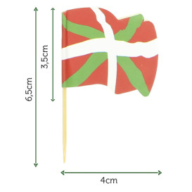 Napichovátka Vlajky " Euskadi " 65mm (14400 Ks)