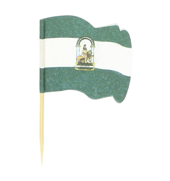 Napichovátka Vlajky " Andalucía " 65mm (144 Ks) Napichovátka Vlajky " Andalucía " 65mm (144 Ks)